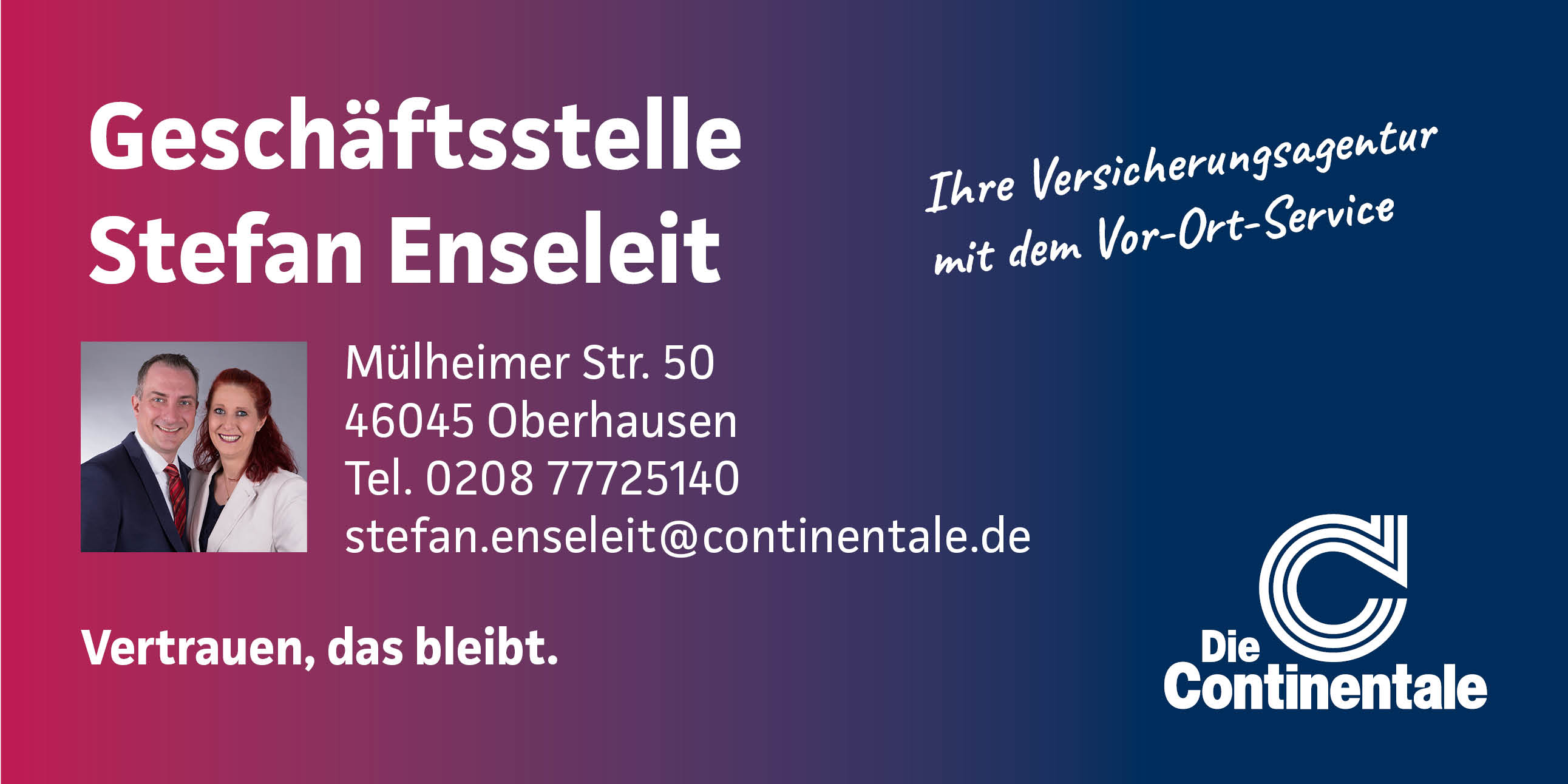 Geschäftsstelle Stefan Enseleit – Ihre Versicherungsagentur mit Vor-Ort-Service